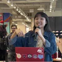 Zen Crochet Knitting Workshop Selaras dengan filosofi ASICS Sound Mind Sound Body.