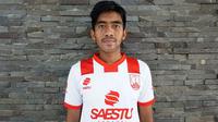 Mantan pemain Persijap dan Persis, Agung Supriyanto, ikut seleksi di Semen Padang. (Bola.com/Arya Sikumbang)