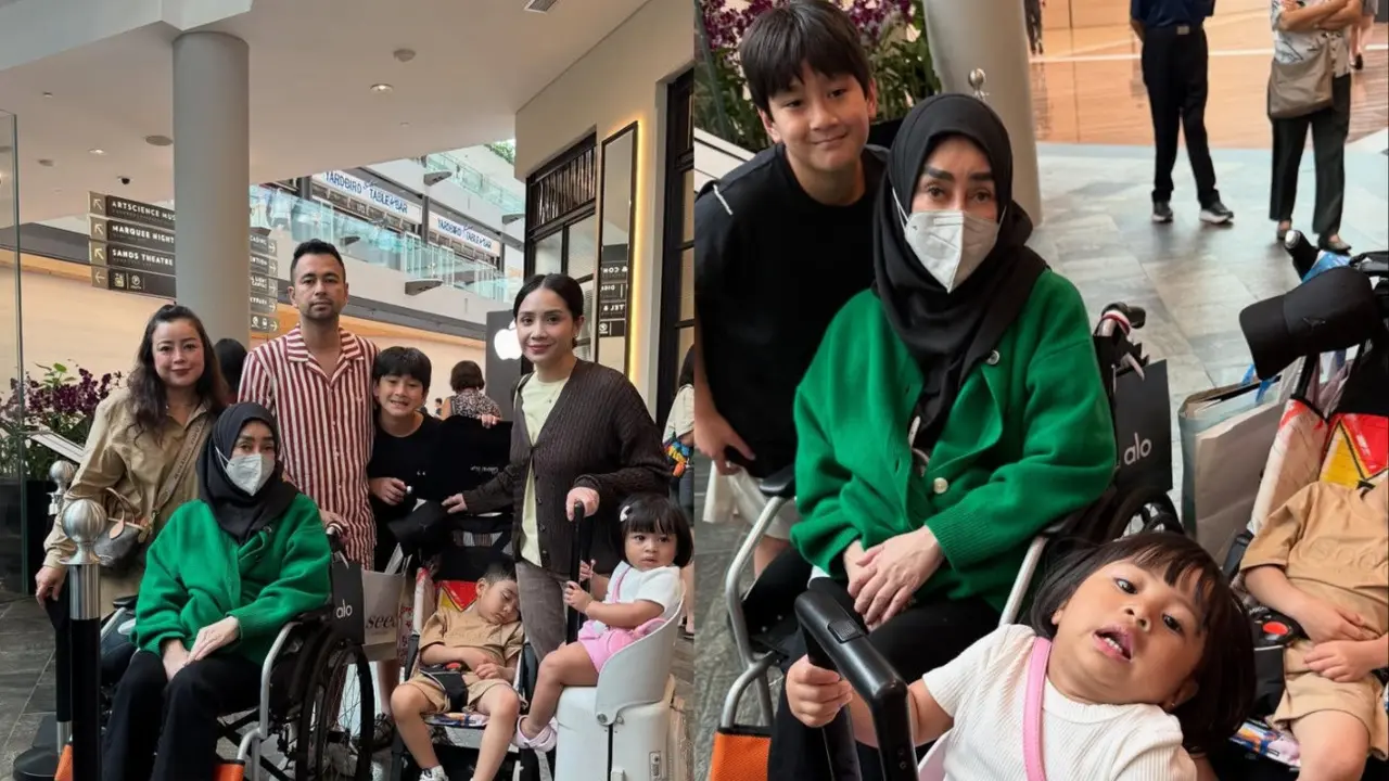 Potret Terbaru Amy Qanita Bareng Cucu/Instagram @raffinagita1717