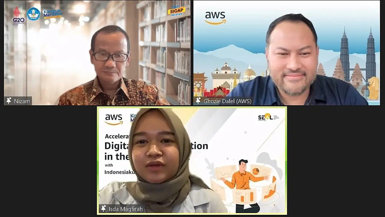 Tangkapan Layar Media Briefing AWS