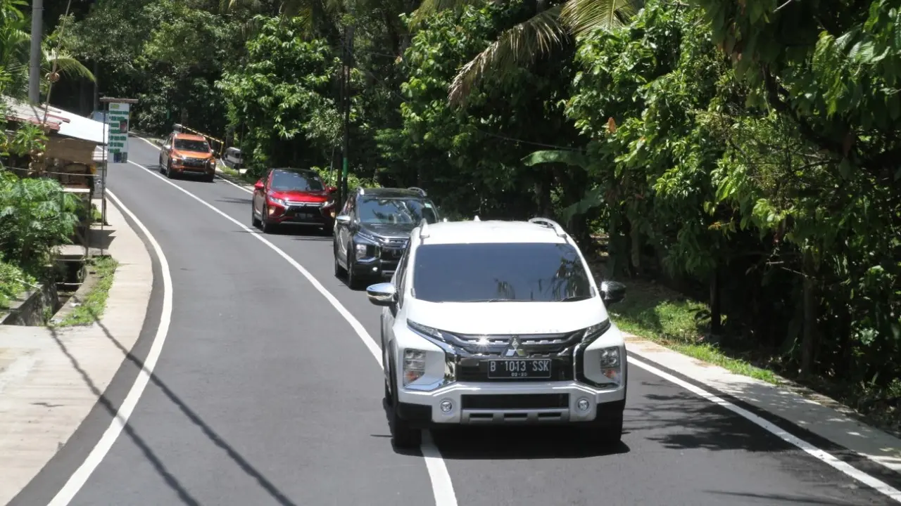 Mencoba ketangguhan Mitsubishi Xpander Cross di Bali