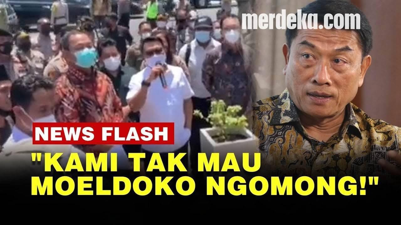 VIDEO: Temui Massa Aksi Kamisan di Semarang, KSP Moeldoko Diusir dan Disoraki