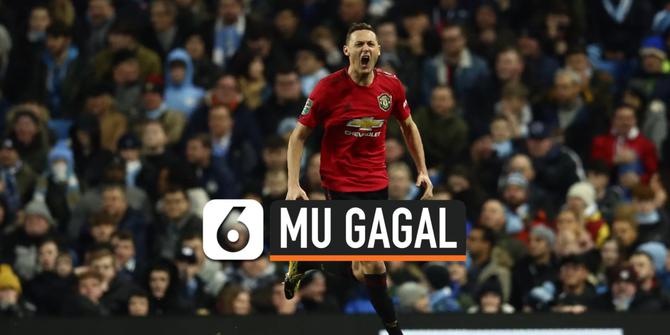 VIDEO: Tekuk City 1-0, Manchester United Tetap Gagal ke Final Piala Liga Inggris