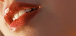 Ilustrasi bibir sehat. (Foto: Unsplash/Cesar La Rosa)