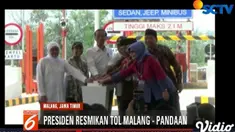 Ruas Tol Malang-Pandaan akan terdiri dari lima seksi dan sudah bisa digunakan seluruhnya pada mudik lebaran mendatang.