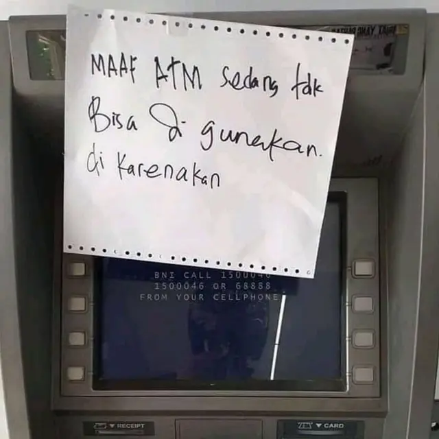 7 Potret Pemberitahuan Kalau Sedang Rusak Ini Malah Bikin Geleng Kepala