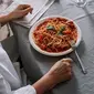 Ilustrasi spaghetti. (Pexels.com/cottonbro)