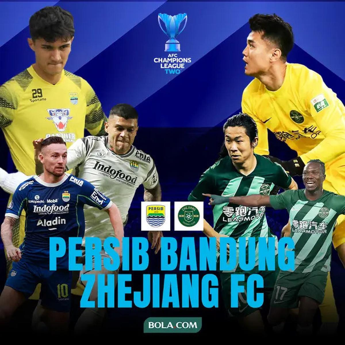 Hasil ACL 2 Persib Bandung vs Zhejiang FC: Lakoni Drama 7 Gol, Pangeran Biru Kandas di Fase Grup