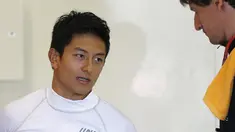 Rio Haryanto menanggapi pertanyaan media lokal Bahrain terkait gagalnya ia menyelesaikan balapan di F1 GP Australia pada saat press conference yang dilakukan di Kedubes RI di Bahrain.