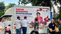 Dapur Bergerak Mustikarasa kolaborasi Super Indo dan Foodbank of Indonesia. (Dok. Liputan6.com/Dyra Daniera)