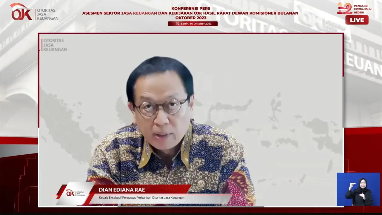 Kepala Eksekutif Pengawas Perbankan OJK Dian Ediana Rae