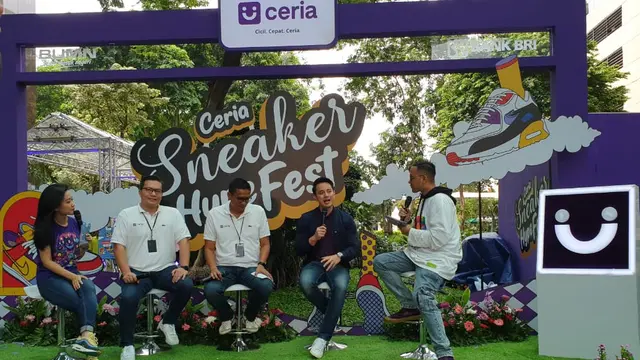 CERIA Sneaker Hype Fest, Cara BRI Perkenalkan Aplikasi Pinjaman Digital Terbaru