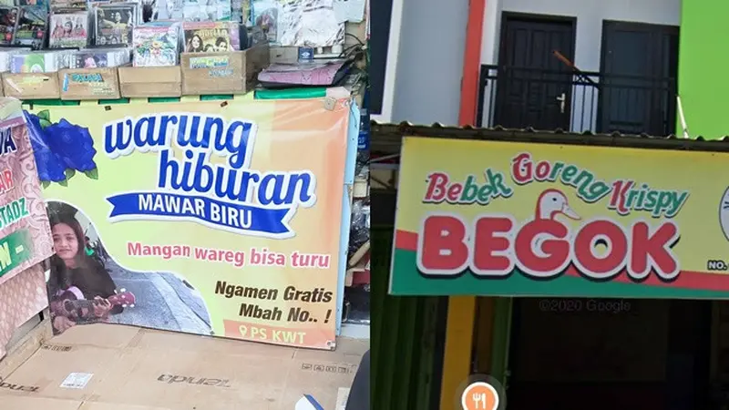 7 Singkatan Kocak yang Ada di Warung Ini Bikin Geleng Kepala