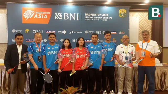 Konferensi Pers Jelang Badminton Asia Junior Chamionship 2024