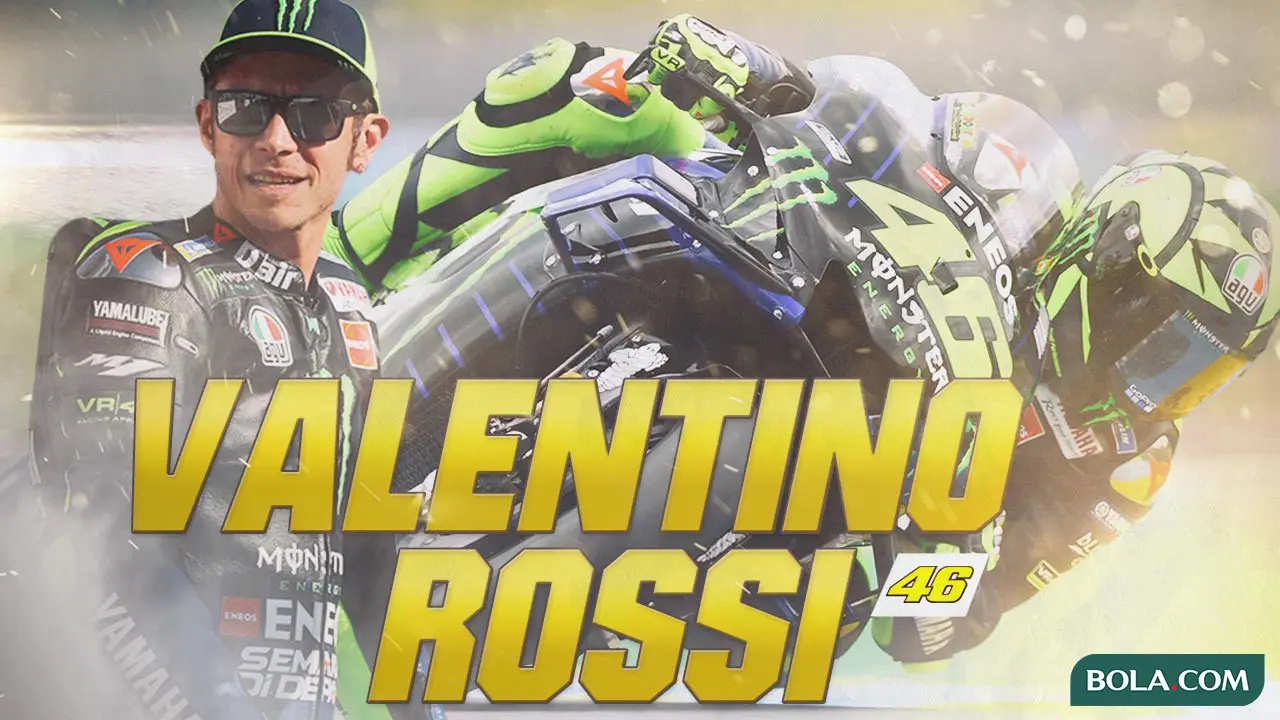 MotoGP - Ilustrasi Valentino Rossi