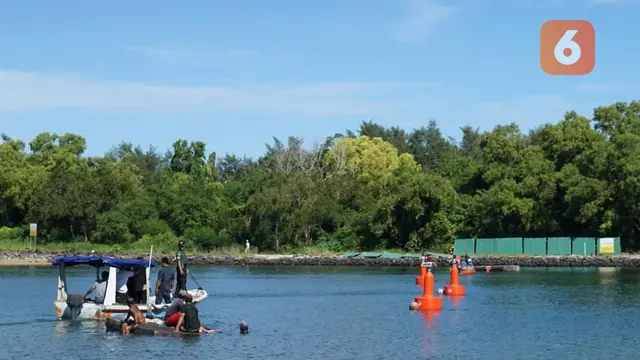 Laguna Serangan Kawasan Bahaya yang Tidak Boleh dilintasi warga dan Turis