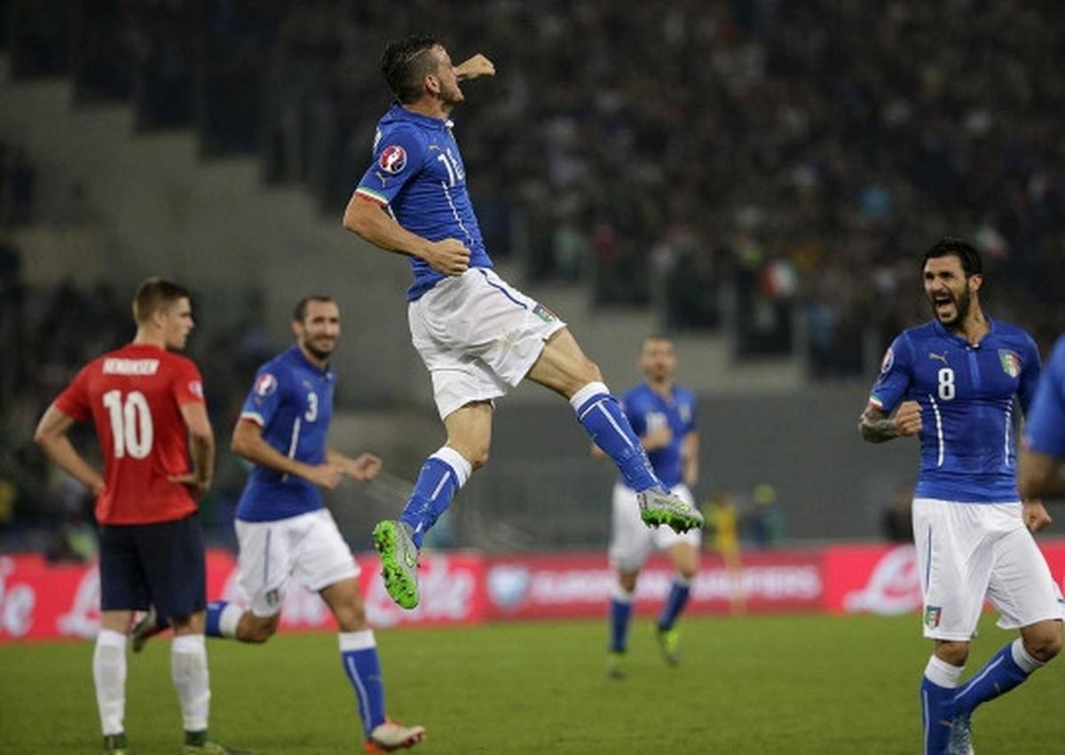 Tekuk Norwegia 1-2, Italia susul Ceko ke Euro 2016