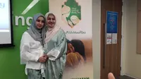 Laudya Cynthia Bella bersama sang bunda di kampanye Aku Pilih Maaf Ibu persembahan P&G Indonesia (Liputan6.com/Komarudin)