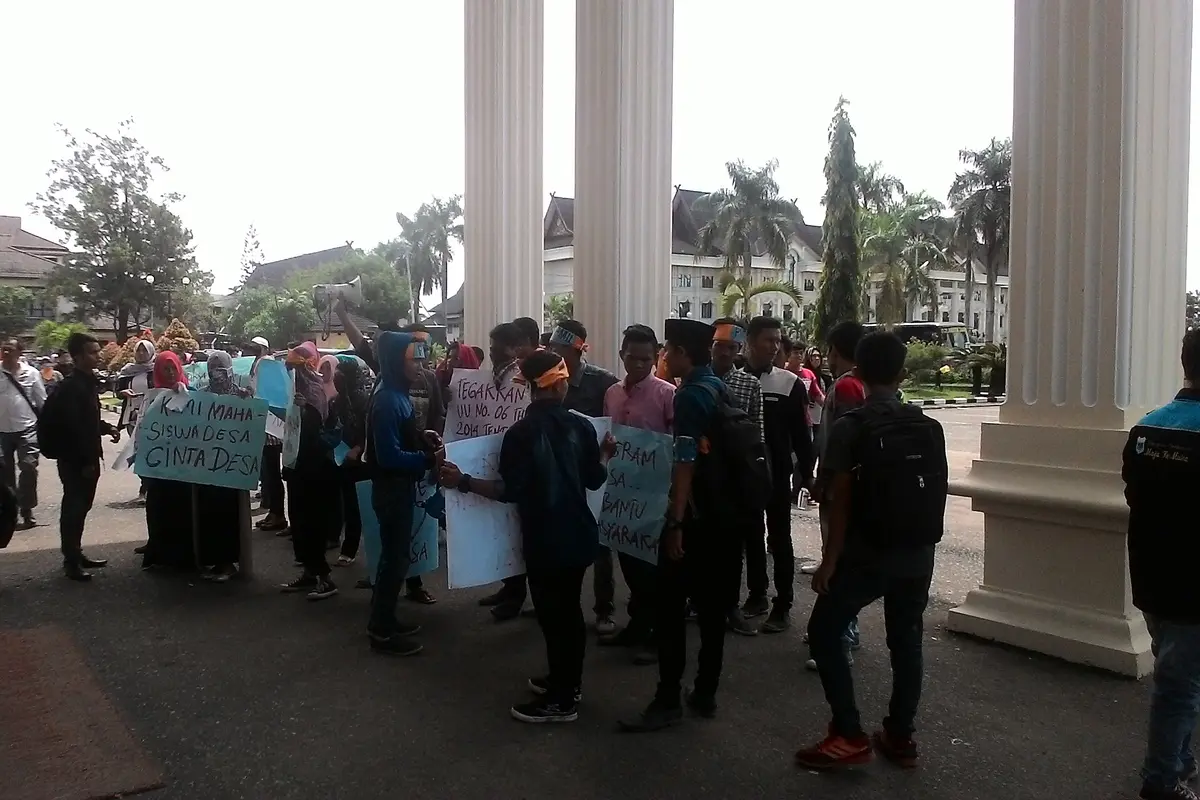 FPMR Gelar Aksi Dukung Keterbukaan Rekrutmen Pendamping Desa