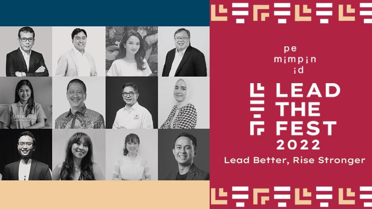 Lead The Fest 2022 Hadirkan Lebih Dari 80 Pembicara Inspiratif untuk