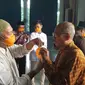 Pemakaian masker saat salat jumat di Masjid Al Akbar Surabaya. (Foto: Dok Masjid Al Akbar Surabaya)