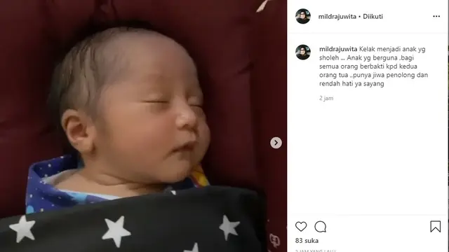 Mandra (Foto: Instagram/@mildrajuwita)
