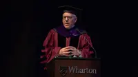 David Rubenstein berbicara di lulusan Wharton School. Dok: Warton School