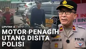 Motor Penagih Utang Disita Polisi