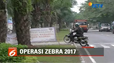 Memasuki hari ke-10, operasi zebra di Kalimaya telah menilang 3.000 lebih pelanggar yang didominasi roda dua.