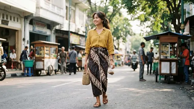 Cara Lilit Rok Batik yang Rapi dan Anti Melorot