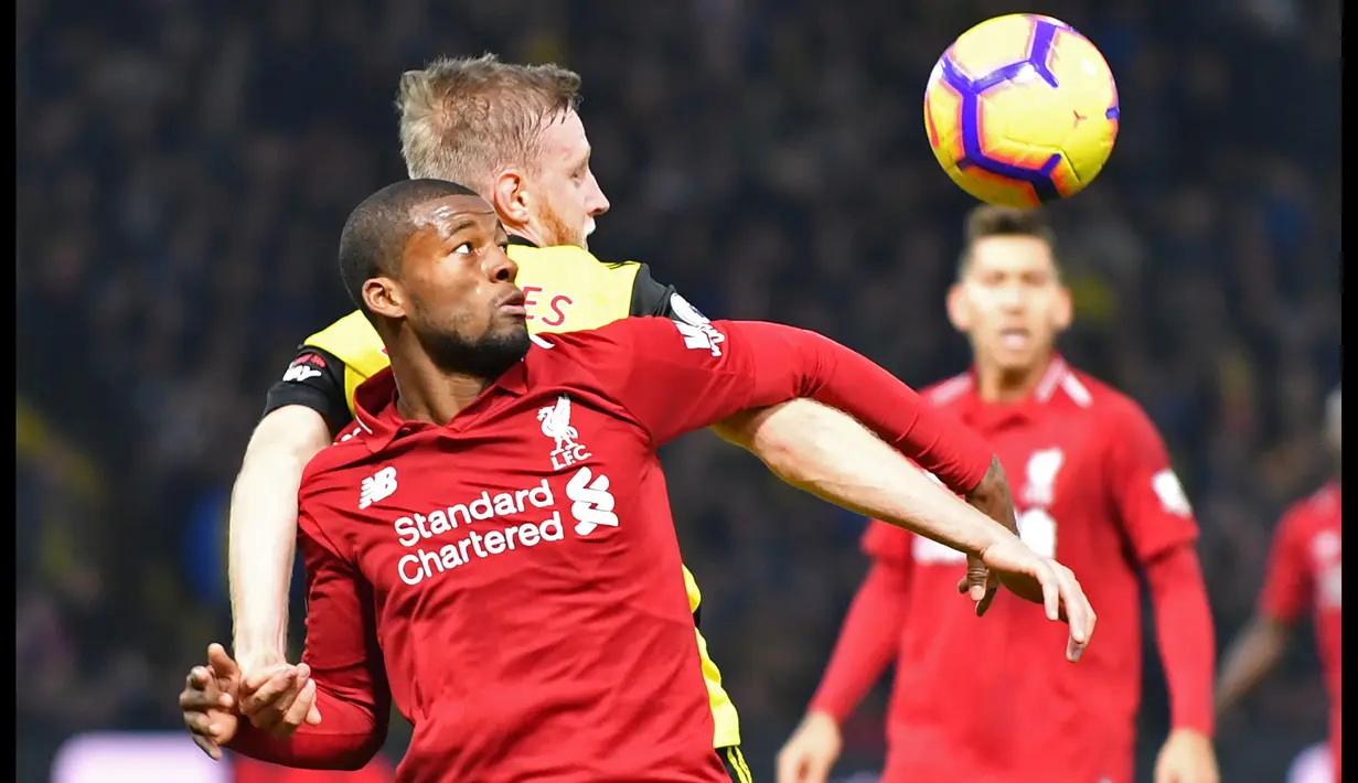 Catatan satu kali kekalahan dalam semusim Chelsea juga pernah dipecahkan Liverpool pada 2018/2019. Selain itu, The Reds juga tercatat sebagai satu-satunya tim yang mencapai 90+ ​​poin dalam satu musim tanpa memenangkan gelar liga. (AFP/Olly Greenwood)