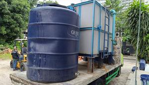 Ubah Air Berlumpur Jadi Jernih 7000 Liter per Jam, Cara ITB Bantu Korban Bencana Aceh. Foto: ITB.