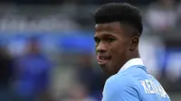 3. Balde Diao Keita, Lazio, sudah menjadi incaran Liverpool sejak era Brendan Rodgers, namun sepertinya Klopp juga tertarik dengan pria berkebangsaan Spanyol itu. (AFP/Olivier Morin) 