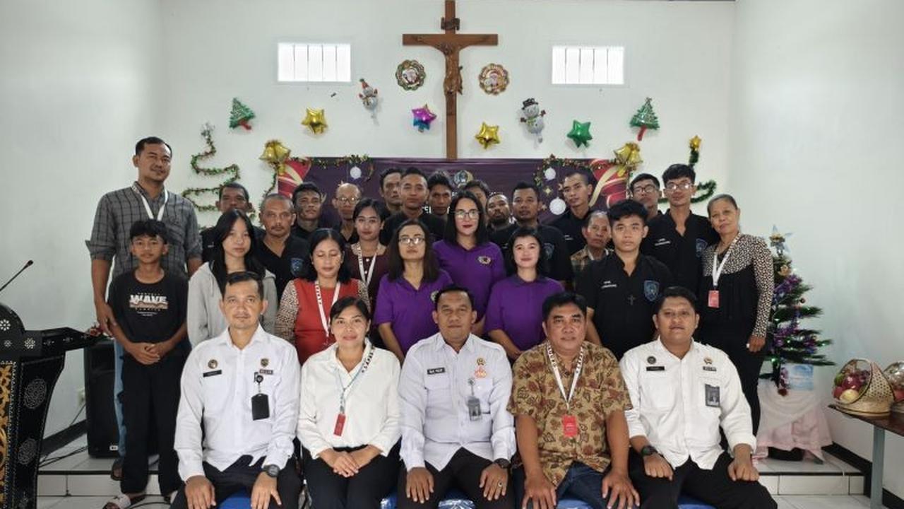 Lapas Tulungagung Penuhi Hak Ibadah dan Beri Remisi Natal bagi WBP Nasrani