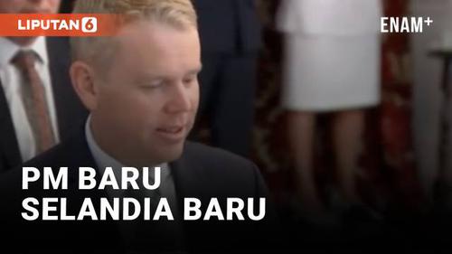 VIDEO: Resmi, Chris Hipkins Menjadi Perdana Menteri Selandia Baru