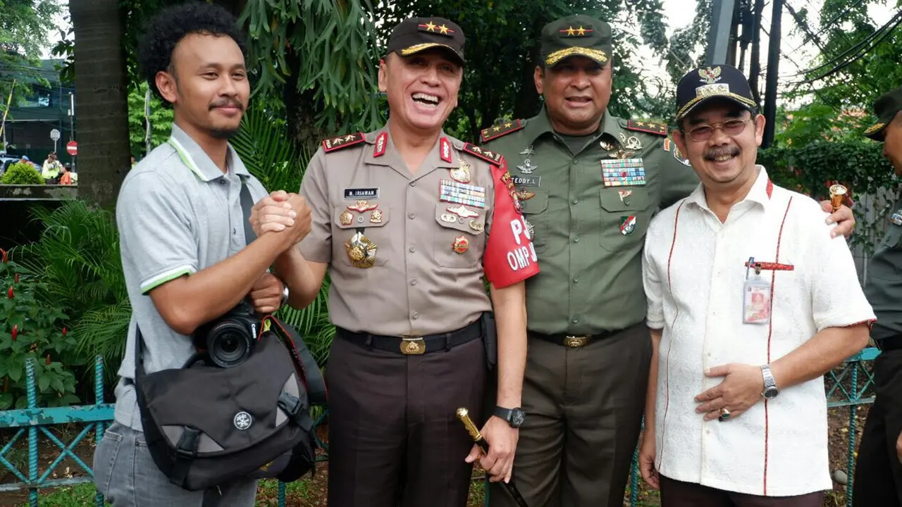 Kapolda Tinjau Pelakasanaan Pilkada DKI 2017