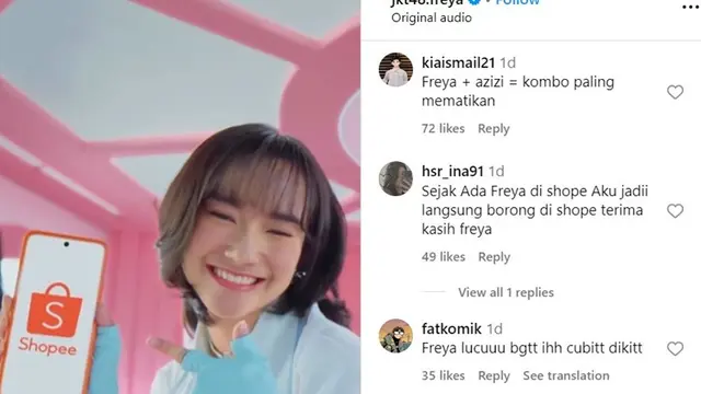 Ini Profil 4 Member JKT48 yang Bintangi Iklan Shopee 11.11 Big Sale