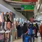 Pengunjung terpantau memadati Pasar Tanah Abang Semenjak Ramadhan
