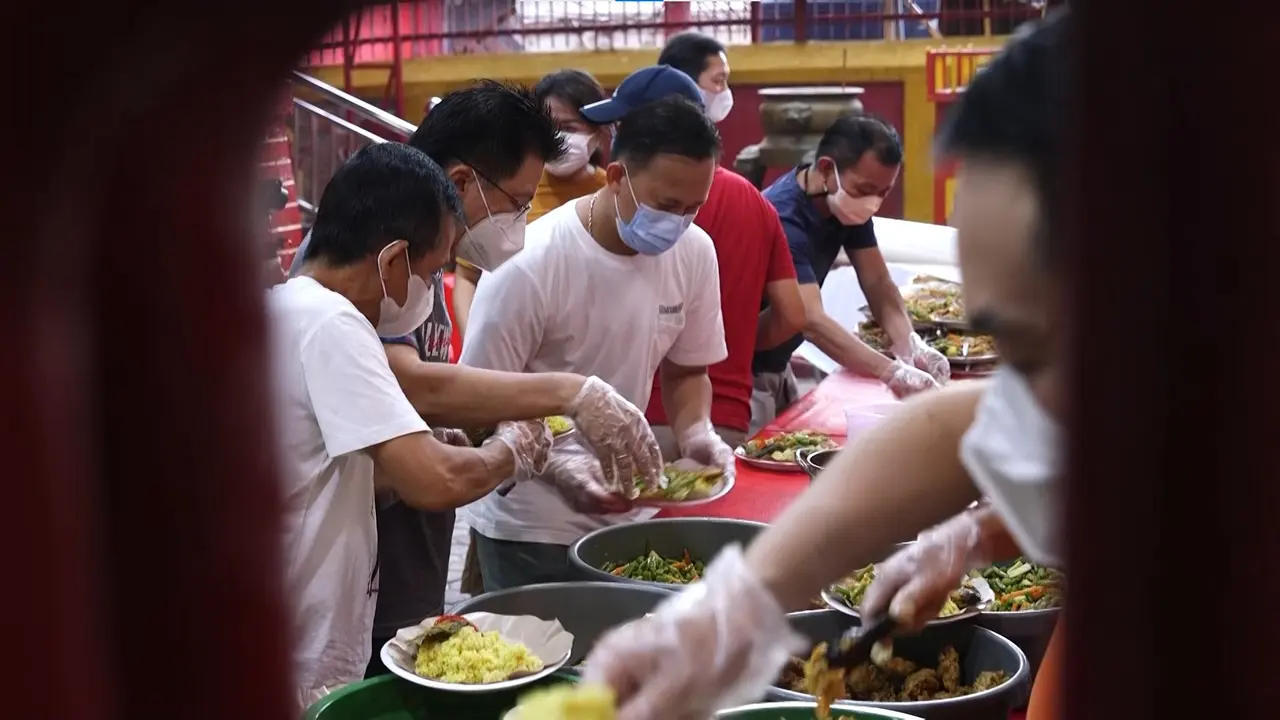 Buka Puasa Bersama di Wihara Dharma Bakti