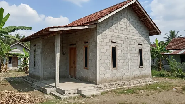 9 Model Rumah 1 Lantai Biaya Rp30 Juta di Desa, Strategi Hemat dan Desain Simple