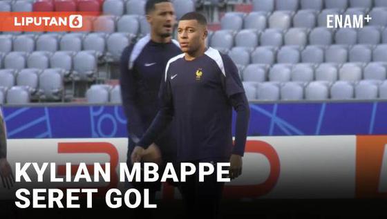 VIDEO: Latihan Kylian Mbappe Menjelang Semifinal Euro 2024