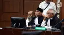 Hakim kemudian geram. Hakim mengingatkan kembali pertanyaan yang dia lontarkan kepada Sherly Susan. (Liputan6.com/Johan Tallo)