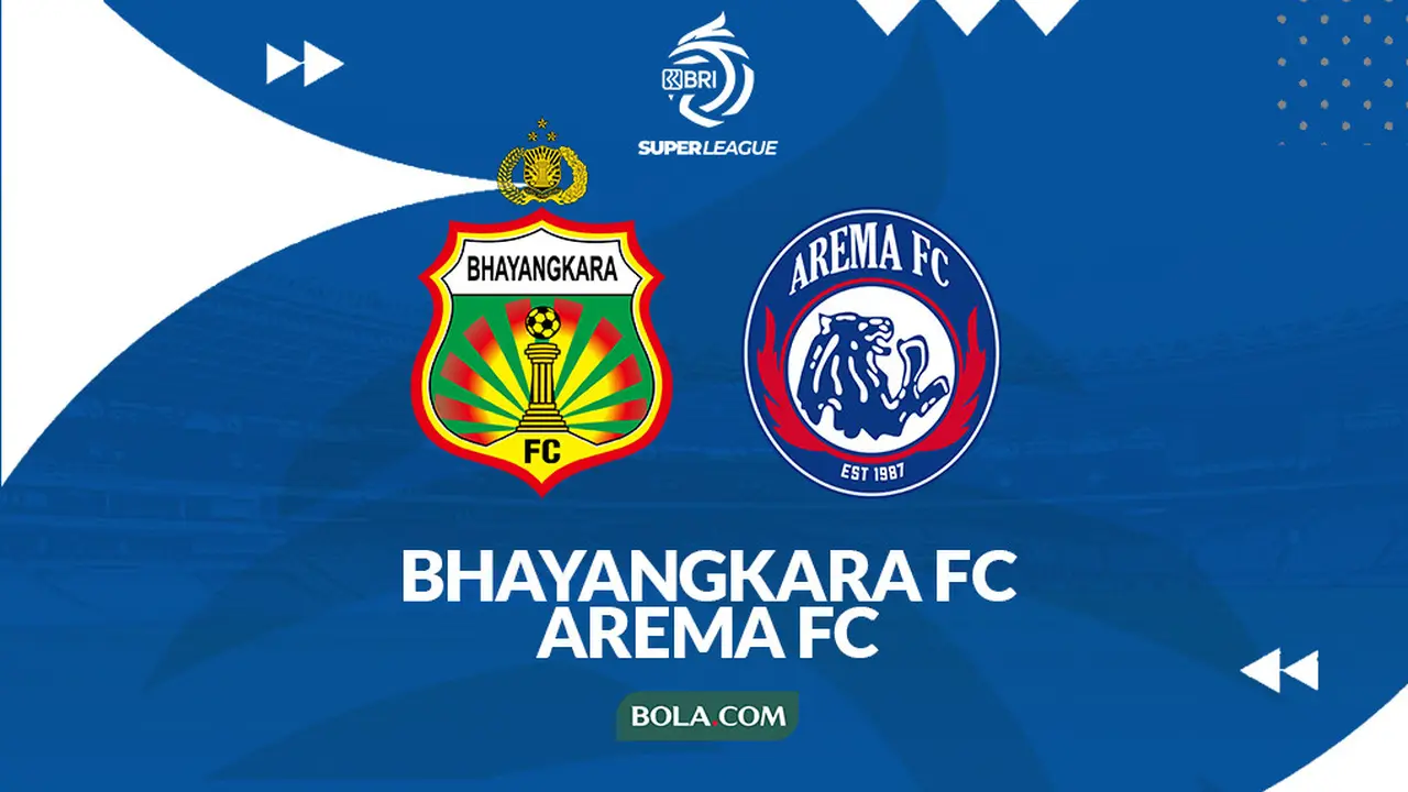 Prediksi BRI Super League: Bhayangkara FC Vs Arema FC