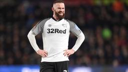 2. Wayne Rooney (208 gol) -  Wayne Rooney merupakan salah satu pemain yang sangat mematikan di daerah pertahanan lawan. Mantan pemain Manchester United yang kini berseragam Derby Country ini telah mengoleksi 260 gol selama berkarier di Liga Inggris. (AFP/Oli Scarff)
