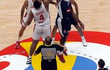 FOTO: Laga Seru Lebanon Vs Prancis Berakhir dengan Kemenangan Pertama Les Bleus di FIBA World Cup 2023