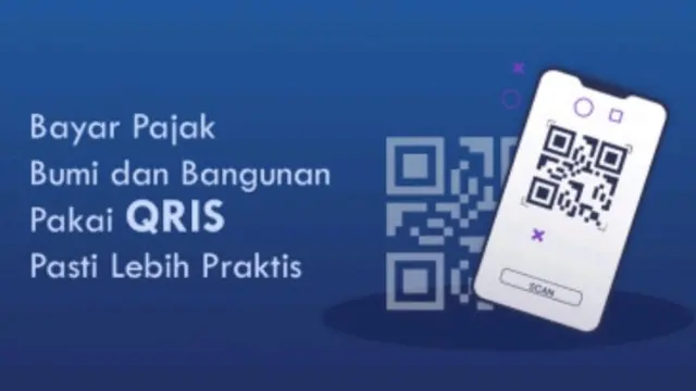 Ilustrasi bayar pajak pakai QRIS