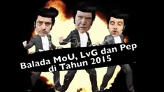Video parodi Jose Mourinho, Louis van Gaal dan Josep Guardiola, yang sedang ramai diperbincangkan media internasional.