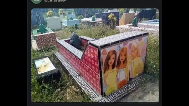 6 Potret Kuburan yang Jauh dari Suasana Seram, Ada yang Warna-warni