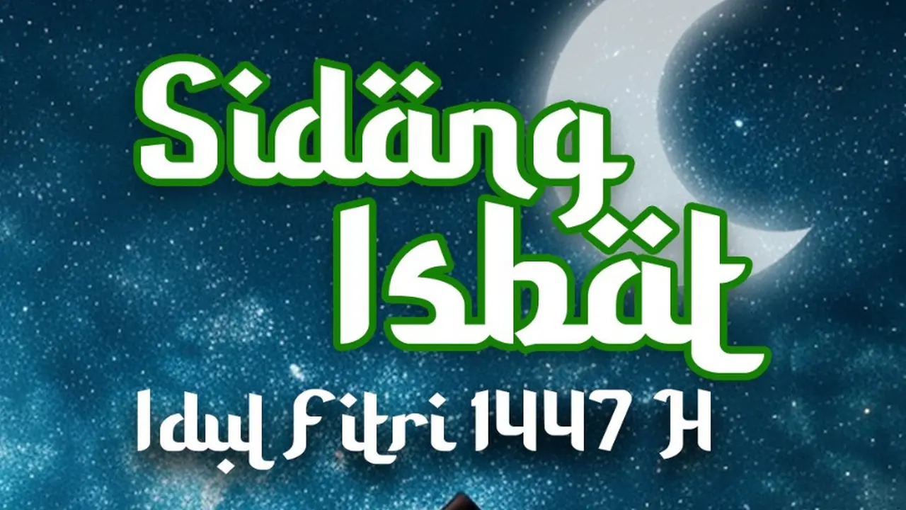 Live Report Hasil Sidang Isbat Lebaran 2026