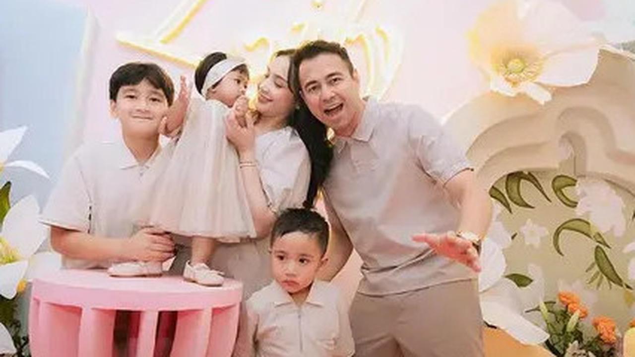 10 Potret Ulang Tahun Lily Anak Raffi Ahmad, Digelar Meriah di Rumah Andara
